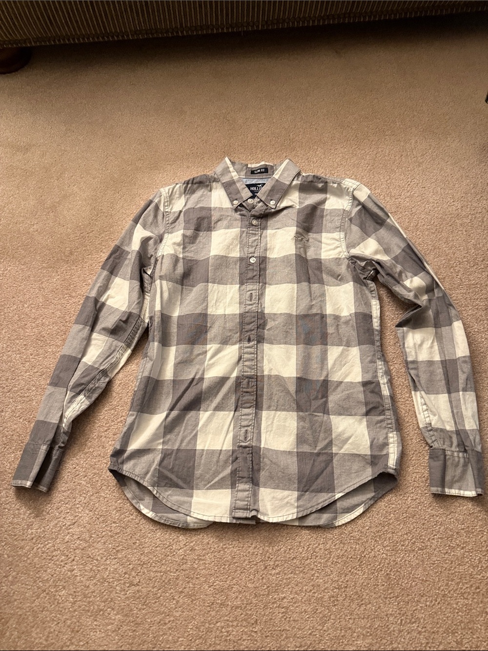 Hollister Plaid Button-Down Shirt